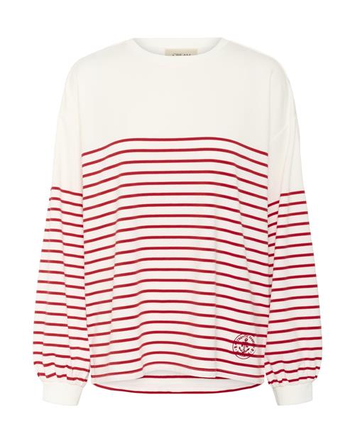 Cream Sweatshirt 'Sin'  kit / bær