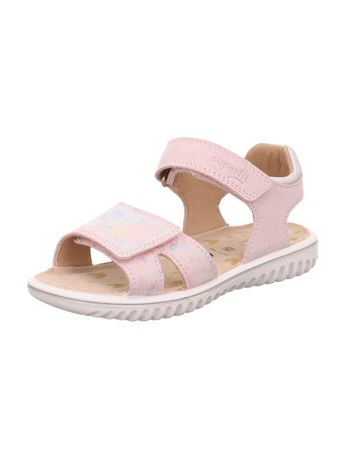 SUPERFIT Sandaler 'SPARKLE'  himmelblå / lyserød / hvid
