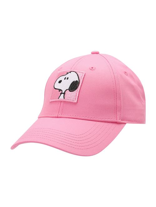 CODELLO Hætte 'Peanuts'  pink / sort / hvid