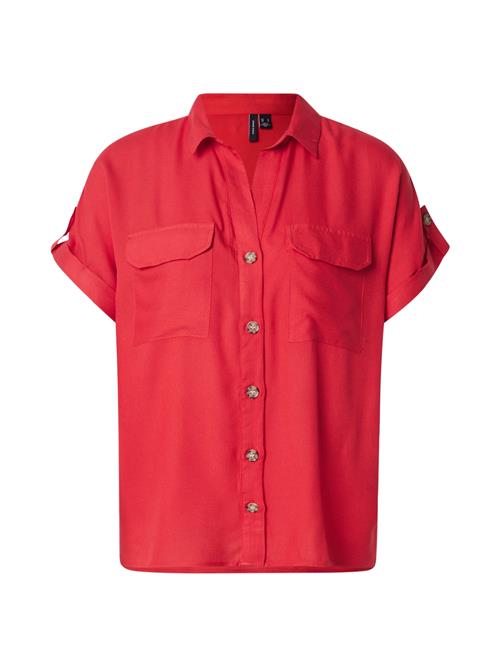 VERO MODA Bluse 'VMBUMPY'  blodrød