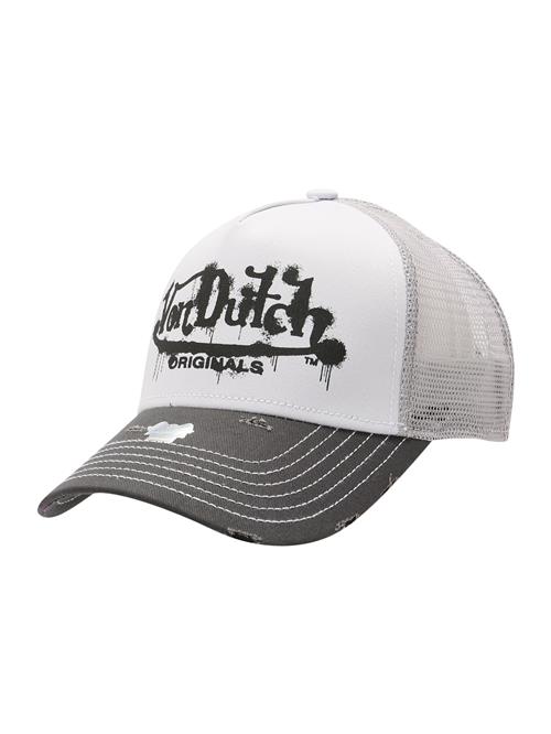 Von Dutch Originals Hætte  grå / mørkegrå / sort / hvid