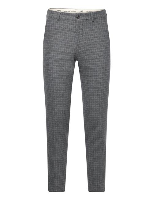 Se Slhstraight-William Wool Dsn 196 Pants W Selected Homme Grey ved Booztlet