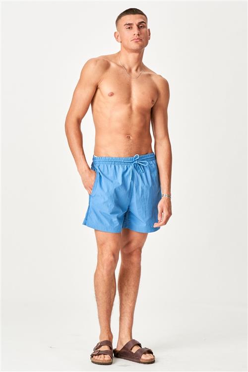 Premium Badeshorts - Turkis - S - TeeShoppen