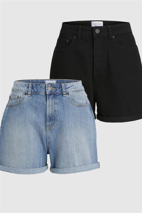 2 stk. Originale Performance Denim Shorts - Pakketilbud - Default Title - TeeShoppen