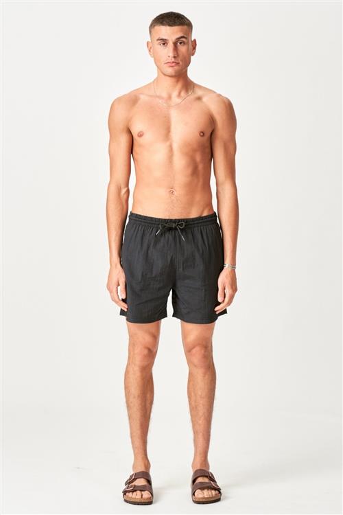 Premium Badeshorts - Sort - 2XL - TeeShoppen
