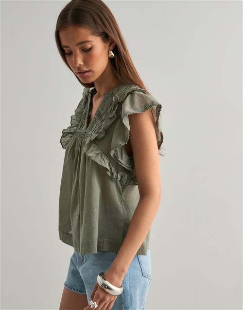 Neo Noir - Grøn - Jayla S Voile Top