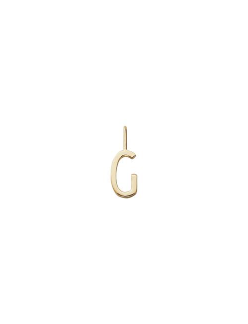Letter For Initial Necklace A-Z Design Letters Gold