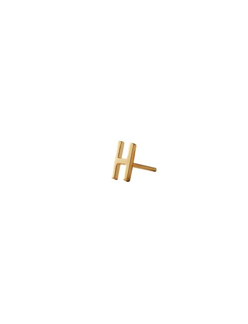 Earring Studs Archetypes, A-Z Design Letters Gold