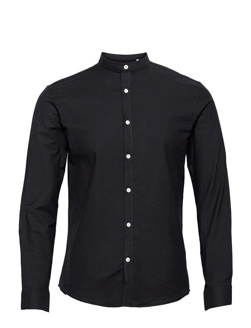 Se Oxford Manderin Superflex L/S Lindbergh Black ved Booztlet
