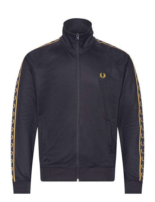 Contrast Tape Trk Jkt Fred Perry Navy