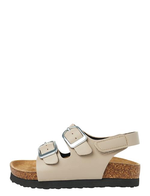 Se Nmnfilbert Sandal Name It Beige ved Booztlet