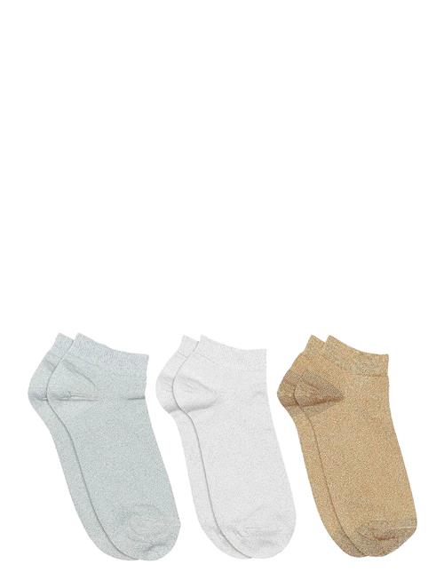 Zoe Glitter Sneaker 3-Pack Mp Denmark Patterned