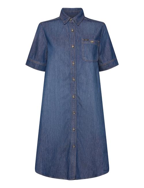 All Purpose A Line Dress Lee Jeans Blue