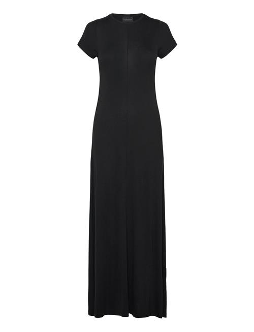 Flowy Jersey Maxi Dress Lexington Clothing Black
