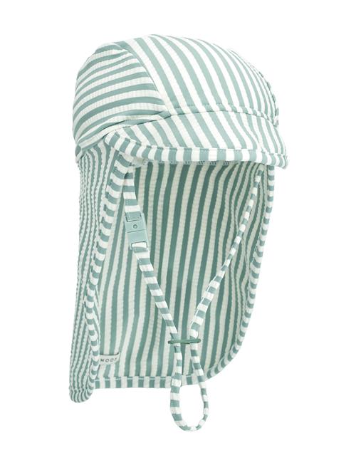 Cecilia Seersucker Swim Hat Liewood Green
