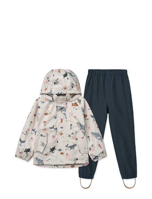 Pedia Rainwear Set Liewood Navy
