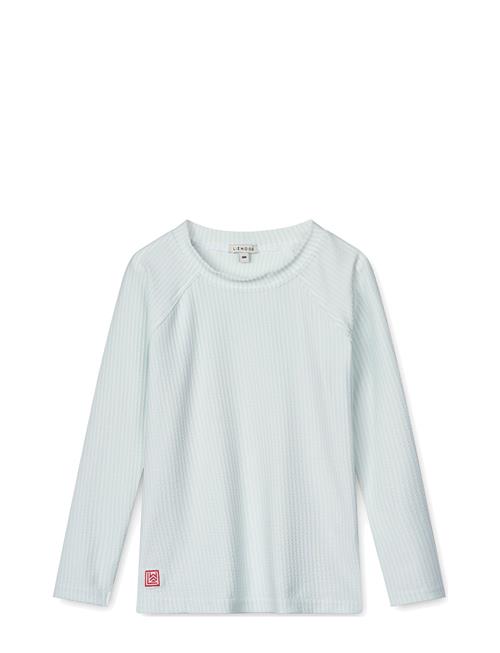 Noah Seersucker Longsleeve Swim Tee Liewood Blue