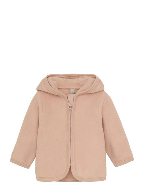 Jacket Ears Cotton Fleece Huttelihut Pink