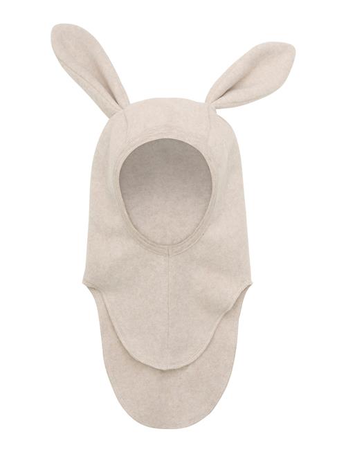 Balaclava Ears Cotton Fleece Huttelihut Beige