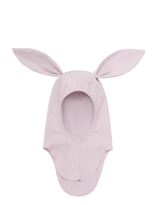 Balaclava Ears Cotton Rib Huttelihut Purple