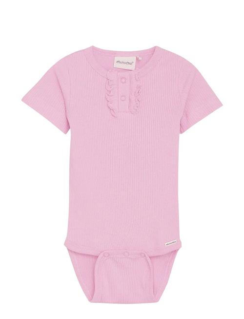 Body Ss Rib Minymo Pink