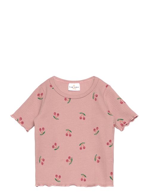 Tnstoona S_S Rib Tee The New Pink