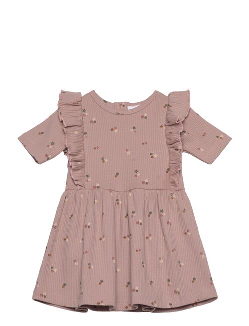 Tnsbodelia S_S Rib Bodydress The New Pink