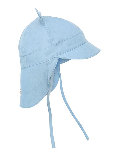 Summer Hat Ears Woven Huttelihut Blue