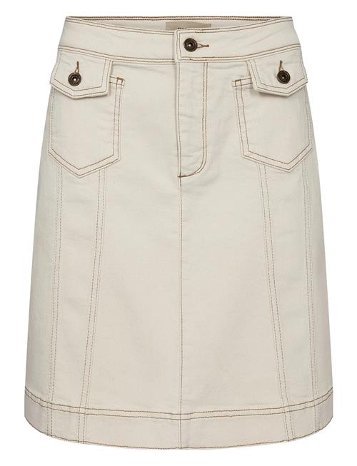 Mmcolette Clay Skirt MOS MOSH Cream