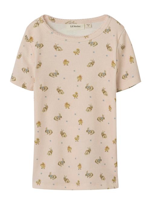 Nmflavo Kis Ss Slim Top Lil Lil'Atelier Pink