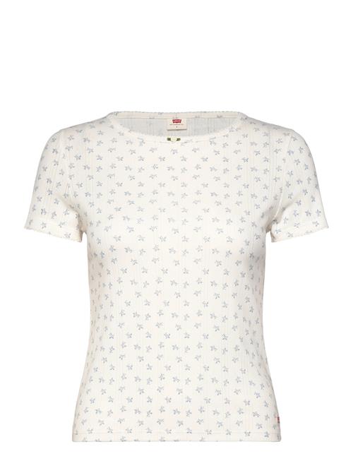Dry Goods Pointelle Tee Arlo F Levi's® White