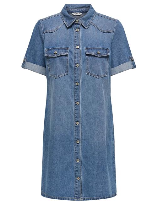 Onllisa S/S Dnm Dress Gua Noos ONLY Blue