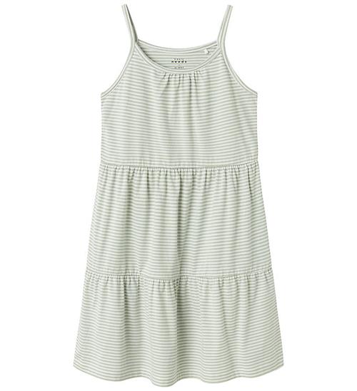 Name It Kjole - NkfVasita - Strap - Aqua Gray