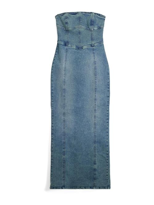 Bershka Kjole  blue denim