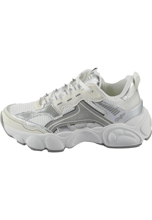 BUFFALO Sneaker low  sølv / hvid