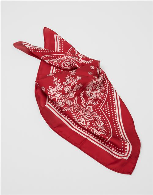 Pieces - Rød - Pcfihilda M Bandana