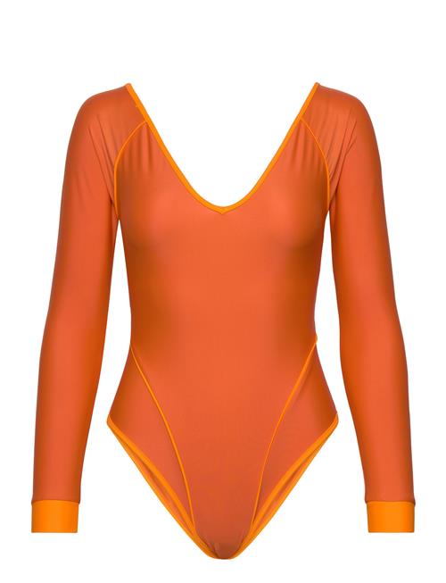 Se Maloya Surf Suit Ls Rip Curl Orange ved Booztlet