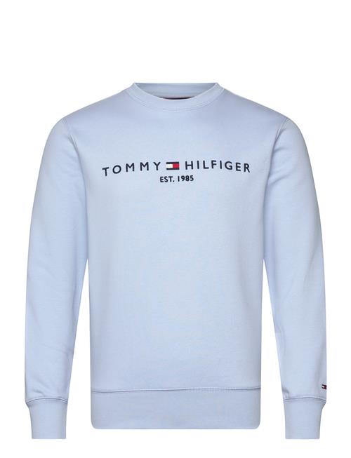 Se Tommy Logo Sweatshirt Tommy Hilfiger Blue ved Booztlet