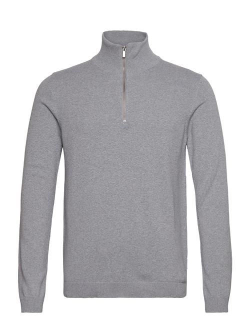 100 Recycle Knit Half Zip100 Recycle Knit Half Zip Lindbergh Grey