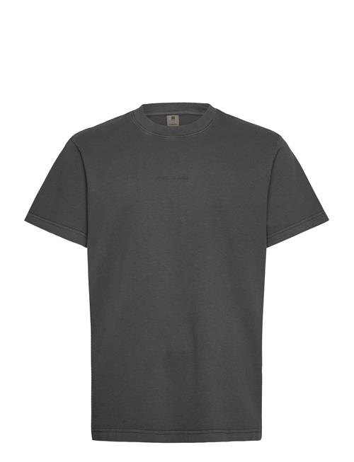 Overdyed Center Chest Loose R T G-Star RAW Black