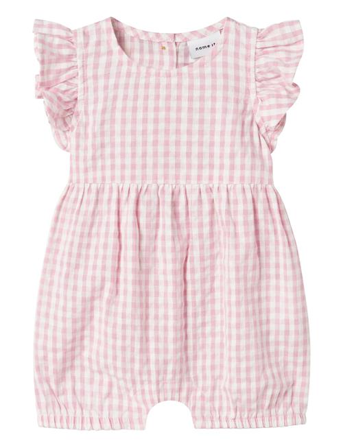 Nbfhalmi Sunsuit Name It Pink