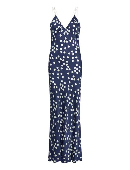 Satin Slip Dress By Ti Mo Navy