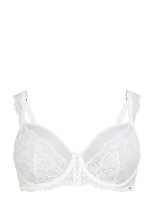 Lyra-Satin Wired Bra Dorina White