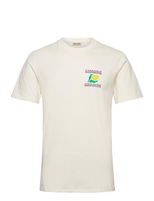 Onsita Ss Reg Tee ONLY & SONS Cream