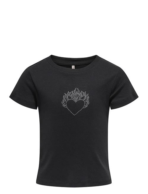 Kogkira Life Ss Blng O-Neck Baby Tee Jrs Kids Only Black