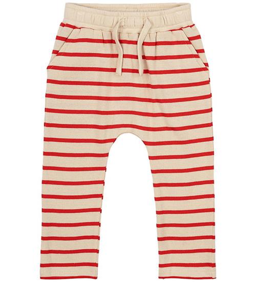 The New Siblings Bukser - TnstNat - Poppy Red Striped