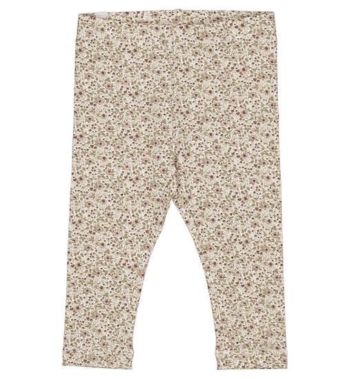 Wheat Leggings - Eggshell Flowers
