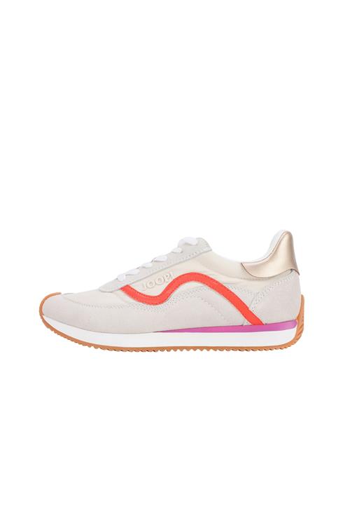 JOOP! Sneaker low 'Misto Leone'  beige / guld / rød