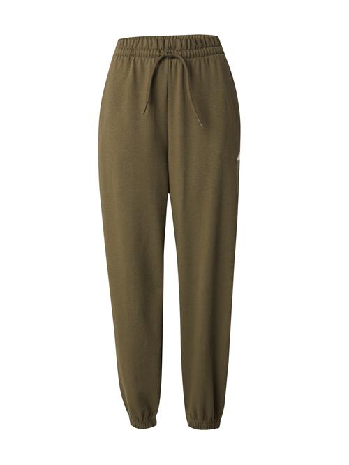 ADIDAS SPORTSWEAR Sportsbukser 'Essentials'  oliven / hvid