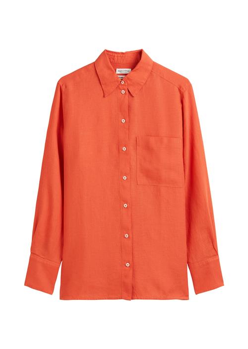 Marc O'Polo Bluse  mørkeorange